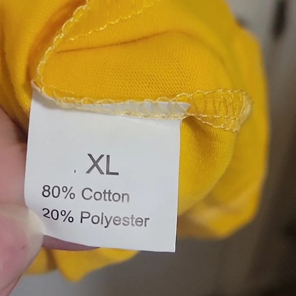 NWOT BE KIND Yellow TSHIRT - Picture 3 of 3